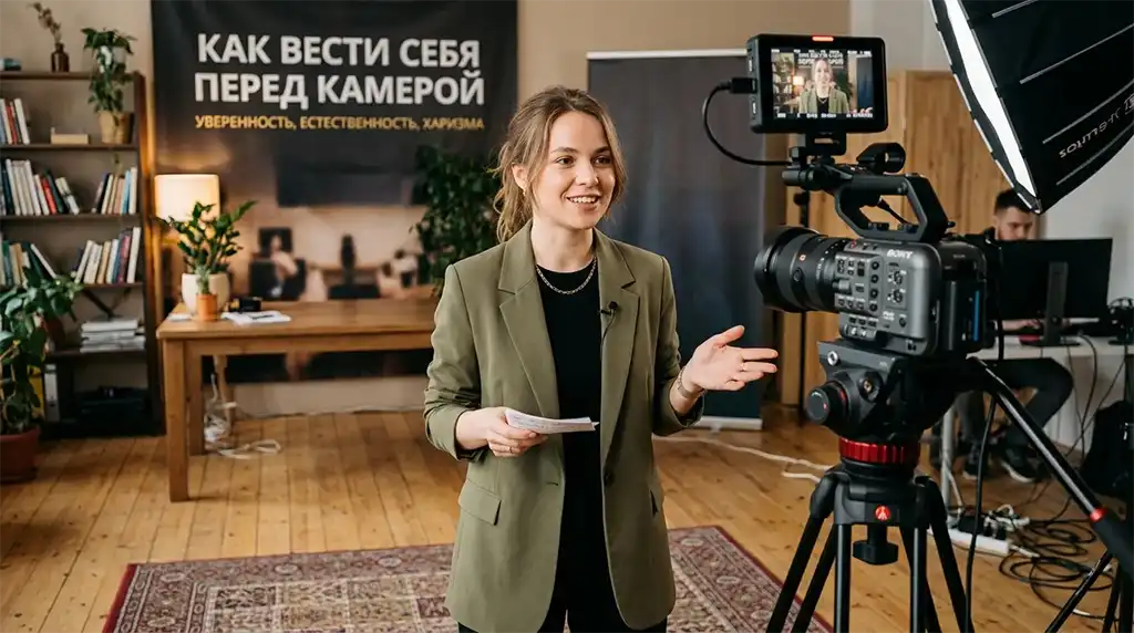 Как вести себя перед камерой: секреты голливудской подачи для ваших видео